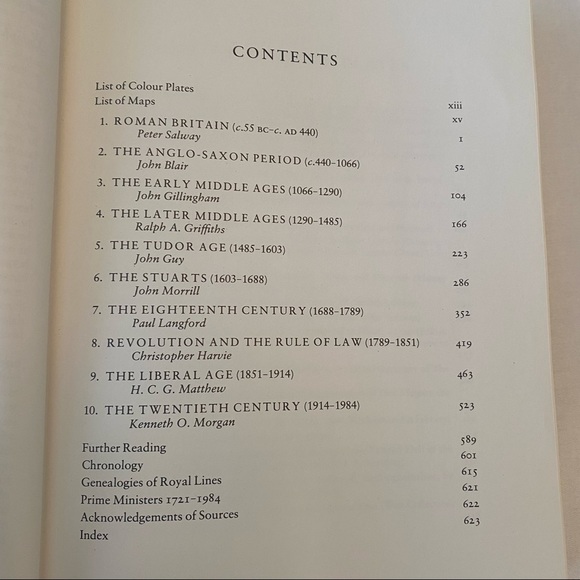 The Oxford Illustrated History of Britain 1984 Hardcover Book - Picture 6 of 11